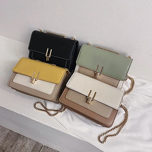 2020 Korean Version Spring Summer Fashion Handbag Small Bag Shoulder Crossbody Bag PU Handbag