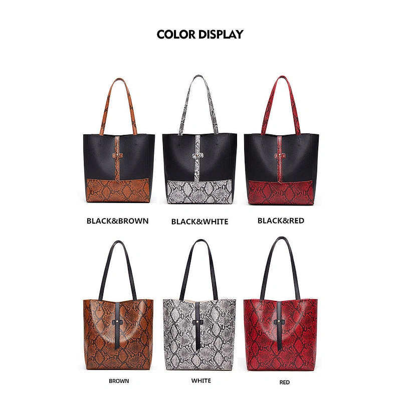 Factory Wholesale Custom Women Handbag Fashion Lady Shoulder Bag Winter Leather Tote Handbag