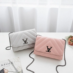 2020 New Fashion Women'S Bag Single Shoulder Messenger Bag Geometric Embroidered Crossbody Bag