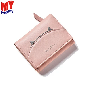 Korean Style Women Wallets Girls Wallet High Quality Money Bag Minimalist Card Holder For Women