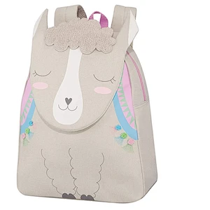 Custom Logo Schoolbag Children Cute Cartoon Alpaca Design Custom Oxford School Backpack Wholesale