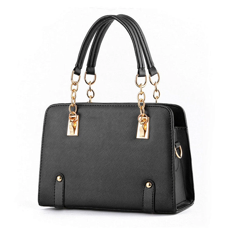 Wholesale Extra Large Rope Handle Fashionable Leather Handbags For Women Ladies