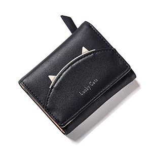 Korean Style Women Wallets Girls Wallet High Quality Money Bag Minimalist Card Holder For Women
