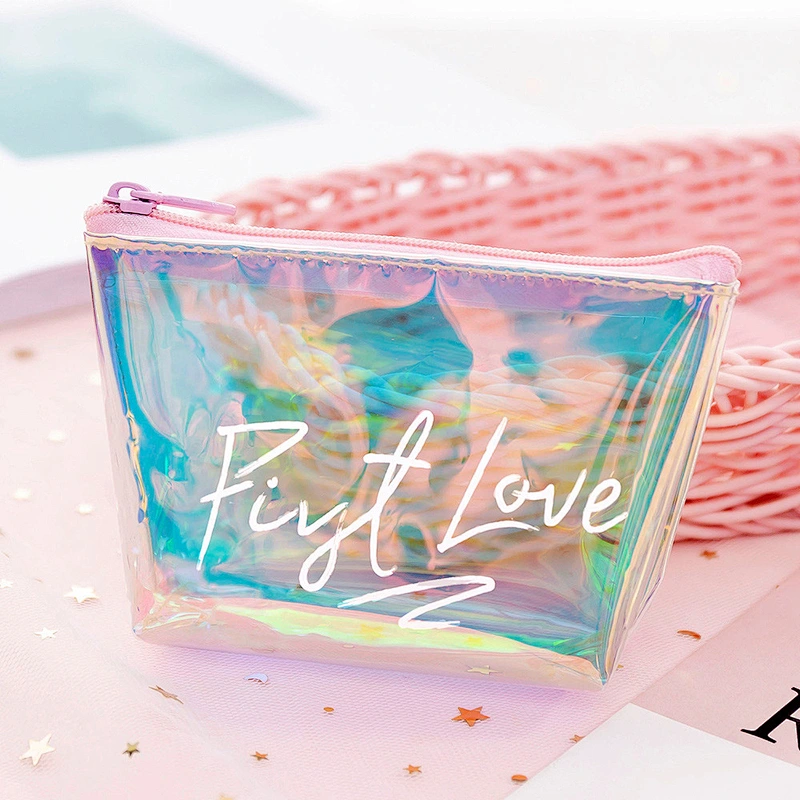 Fashion creative laser coin purse mini colorful girl coin purse coin purse