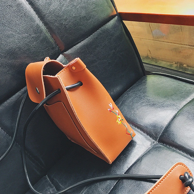 2019 Hot sale new fashion handbags women tote bag pu leather bucket bag