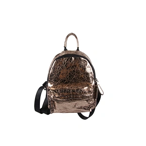 Lady Daily Fashion PU Leather School Bags Trendy Backpack Travel Leisure Bag
