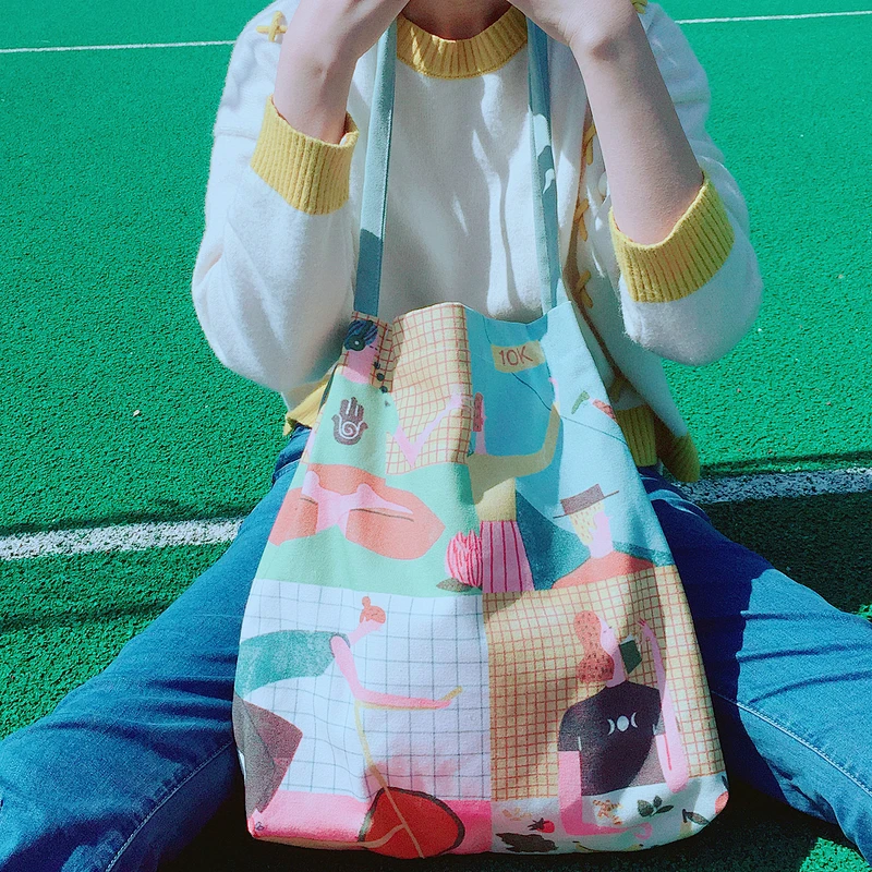 Reusable Eco Large Washable Lightweight Convenient Bag Shopping Foldable Tote Bags