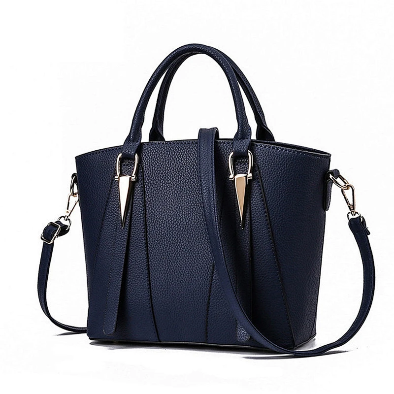 Factory Wholesale Custom Pu Leather Women Handbag Fashion Lady Shoulder Bag