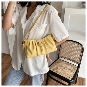 Summer Ins Ladies Bag 2020 New Trendy One-Shoulder Underarm Bag Fashion PU Handbag
