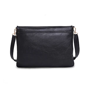 Wholesale Custom Promotional Simple Fashion PU Leather Ladies Wrist Messenger Bag