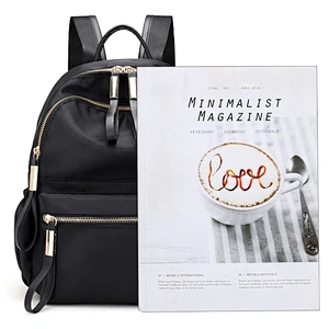 China suppliers high quality genuine leather backpack fashion foldable backpack