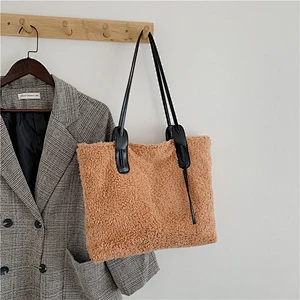 Factory Wholesale Custom  Women Handbag Fashion Lady Shoulder Bag Hot selling winter handbag Tote