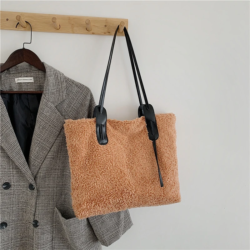 Factory Wholesale Custom  Women Handbag Fashion Lady Shoulder Bag Hot selling winter handbag Tote