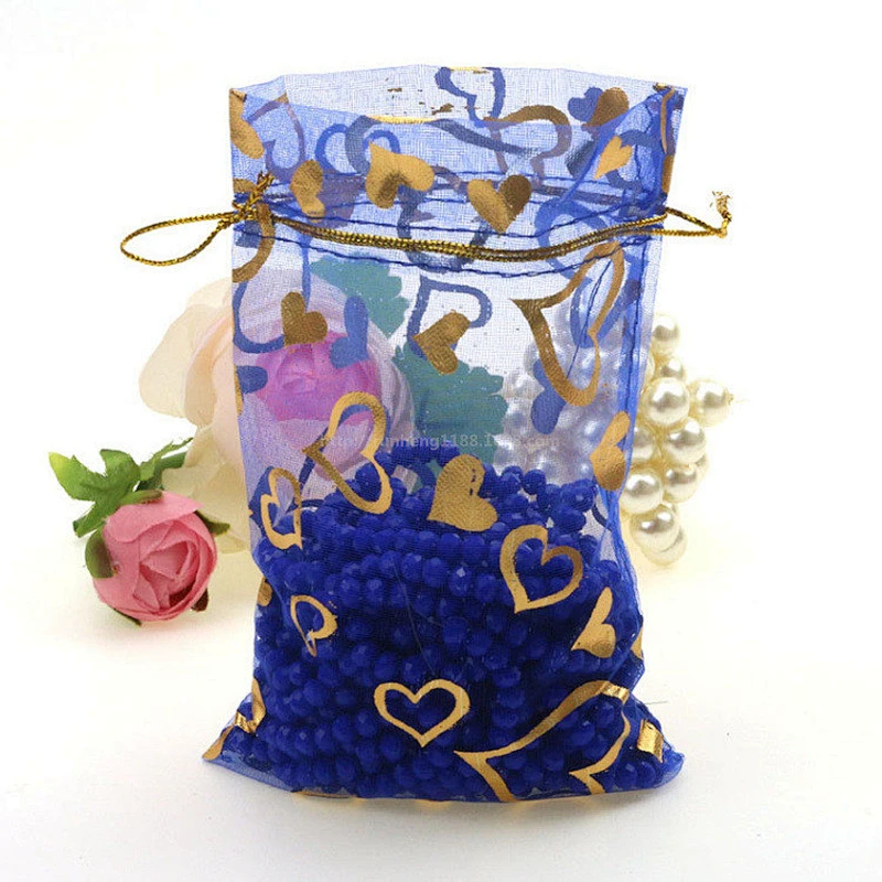 promotional folded drawstring gift bag fabric making nylon drawstring bag