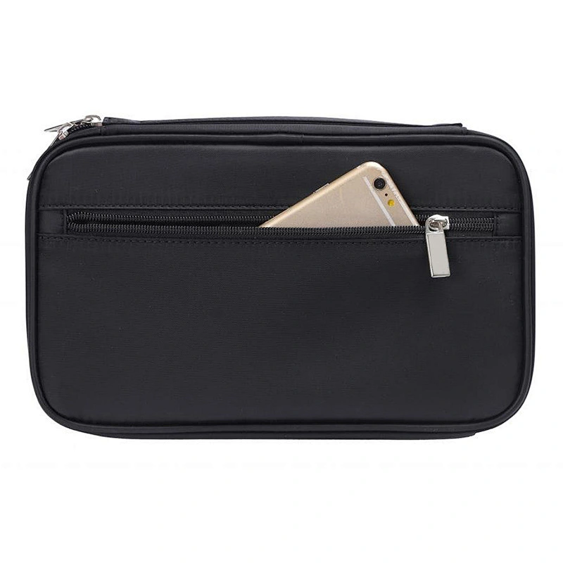 Hot sale black makeup bag