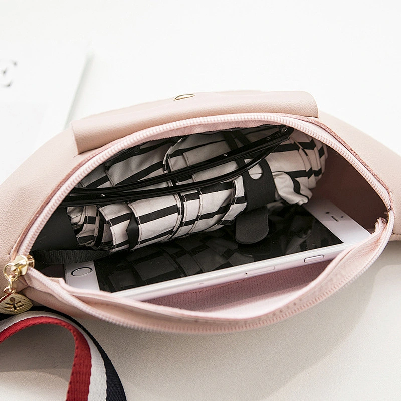 Factory Wholesale 2020 Waist Bag Spring Summer Korean Version New Color Ribbon Multi-Pocket Shoulder Chest Bag