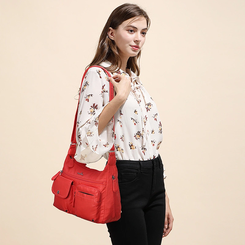 2020 autumn winter new women's shoulder bag messenger small bag fashion soft leather bag