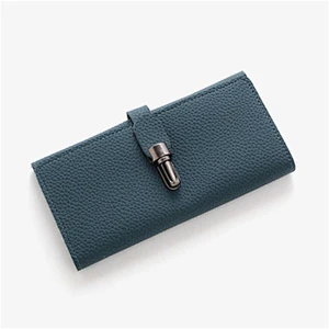 Best Selling Girl Colorful Wallet Mini Safe Card Wallet Leather Brand Women Wallet