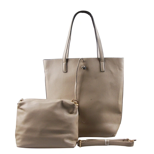 New Design High Quality PU Leather Bags Women Tote Bags 2Pcs Ladies Handbag Sets