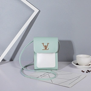 Korean New Multifunctional Mobile Phone Bag PU Mini Shoulder Crossbody Bag