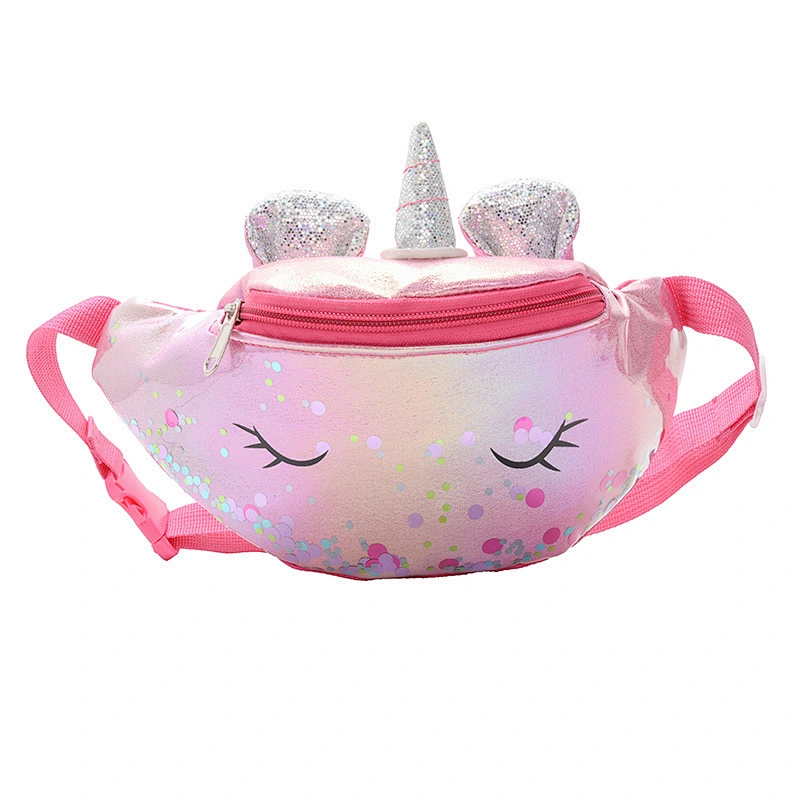 New fashion cartoon small bag 2020 spring children's backpack diagonal waist bag parent-child cute outdoor backpack