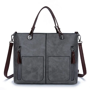 2019 New fashion business messenger bag leather shoulder bags for men