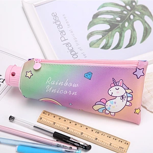 Korea Cute Cartoon Creative Pencil Case With Pencil Sharpener Toothpaste Shape Personality Storage Stationery Bag