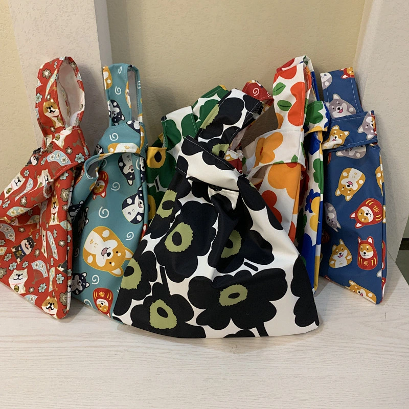 Eco Friendly Washable Oxford Fabric Custom Tote Bag Foldable Shopping Bags