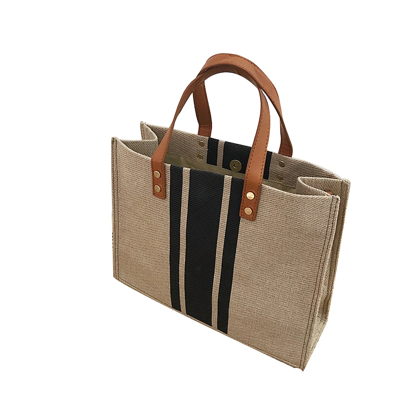 New design personalised tote bag canvas business handbags for women