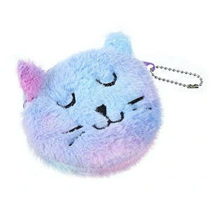 Hot selling creative unicorn cartoon coin purse children's cute plush coin purse
