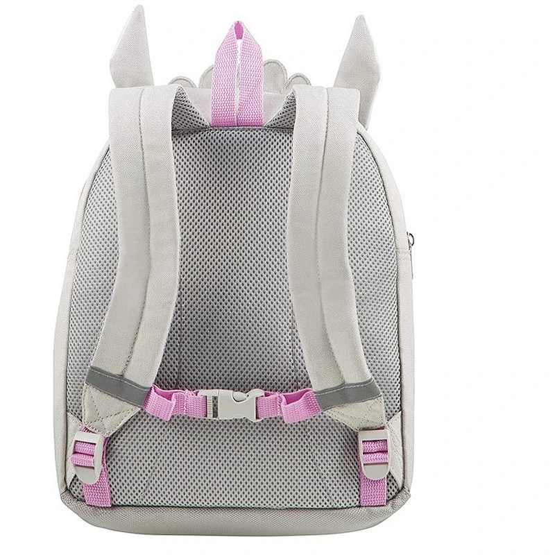 Custom Logo Schoolbag Children Cute Cartoon Alpaca Design Custom Oxford School Backpack Wholesale