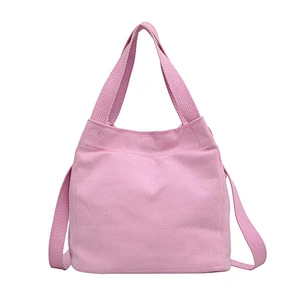Unique Casual Style Canvas Shoulder Bag Handbag Women Wholesale