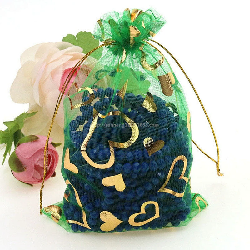 promotional folded drawstring gift bag fabric making nylon drawstring bag