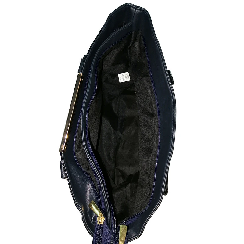 Black Ladies Large Shoulder Bag Women Office Handbag Business Tote Bag