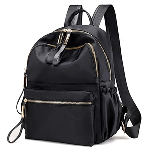 China suppliers high quality genuine leather backpack fashion foldable backpack