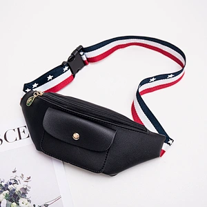 Factory Wholesale 2020 Waist Bag Spring Summer Korean Version New Color Ribbon Multi-Pocket Shoulder Chest Bag