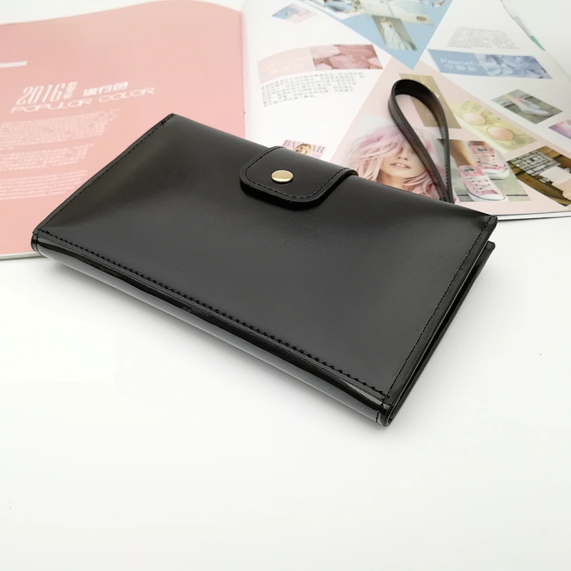 2020 New Design Colorful High Quality Plain Waterproof Ladies Clutch Purse Custom PU Leather Zipper Wallet Women