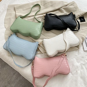 Custom 2020 New Fashion Alligator Designer Handbags Wholesale Women Ladies Luxury PU Leather Purses Handbags
