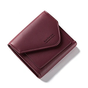 Customized Design Leather Women Travel Wallet With Zipper