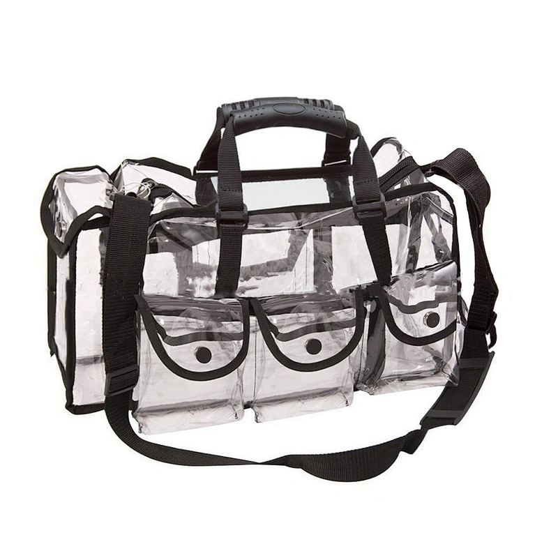 Wholesale Women Travel Tote Zipper Clear Makeup Transparent Bags Pvc Cosmetic Storage Bag