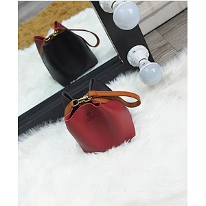 Embroidery pattern pu leather women tote bags stylish messenger bags