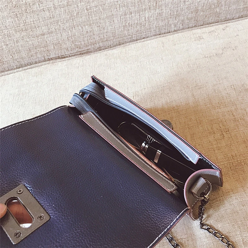 New fashion PU leather women lady's tote hand bag portable shoulder crossbody bag