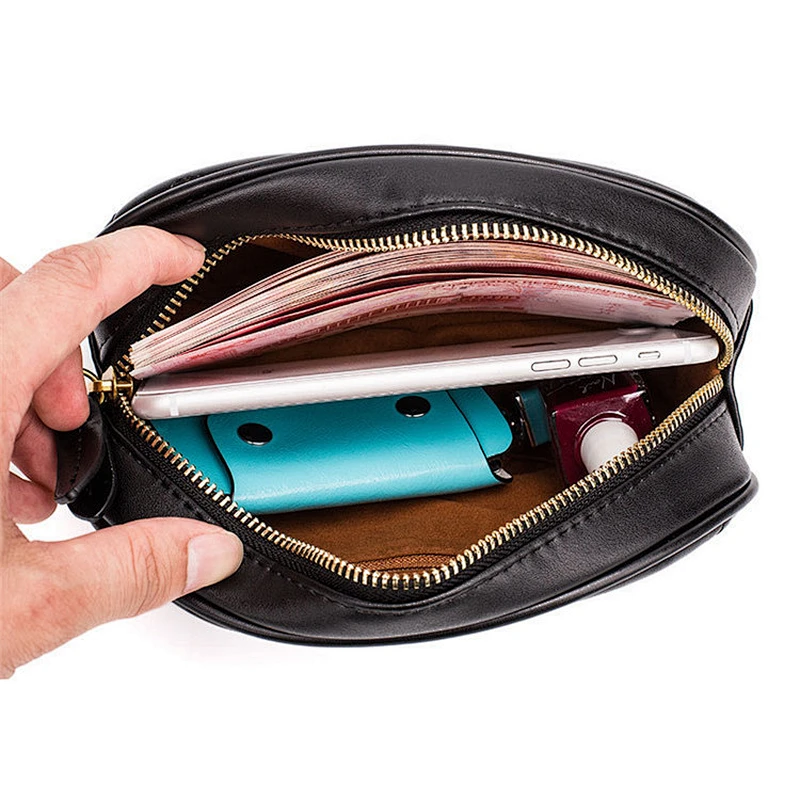 Custom fashion sport running waist bag pu leather ladies fanny pack wholesale