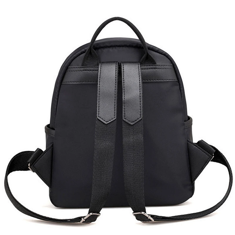 Popular Large Capacity Backpack Stylish Embroidery Nylon Backpack For Girl