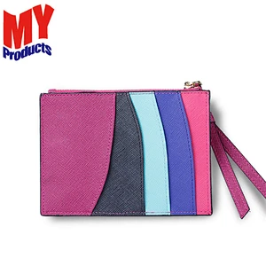Fashion Designer Phone Case Soft Black And White Leather Spotted Women Wallet