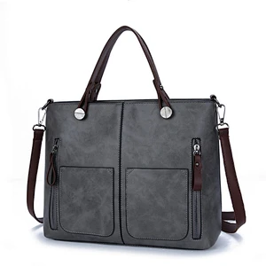 2019 New fashion business messenger bag leather shoulder bags for men