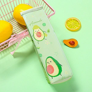 Cartoon Milk Box Pencil Case Avocado Pencil Case Creative Student Pencil Case For School