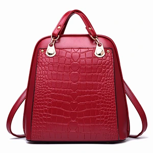 Newest Fashion Women Backpack Latest Customize Leather Ladies Hand Bag