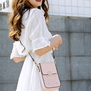 Japan Korea New Printed Mobile Phone Bag Student Ins Mini Messenger Shoulder Bag