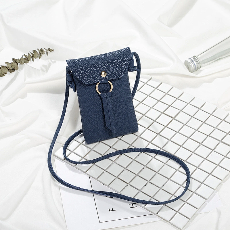 2020 New Autumn Mini Tassel Bag One-Shoulder All-Match Messenger Mobile Phone Bag Coin Purse Female